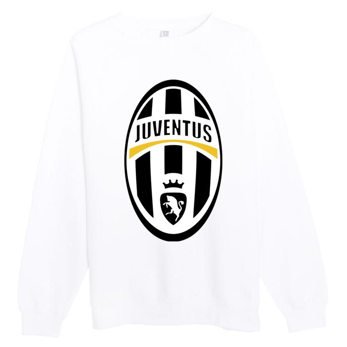 Juventus Sports Club Logo Premium Crewneck Sweatshirt