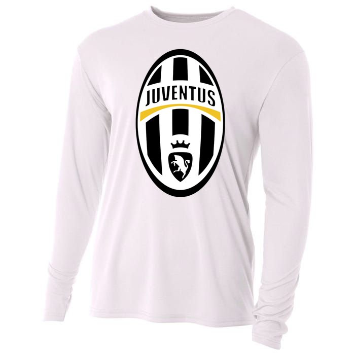 Juventus Sports Club Logo Cooling Performance Long Sleeve Crew