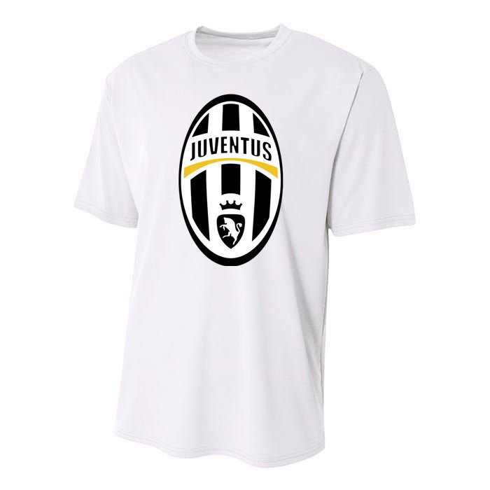 Juventus Sports Club Logo Youth Performance Sprint T-Shirt