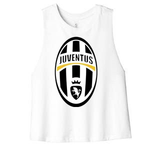 Juventus Sports Club Logo Women's Racerback Cropped Tank