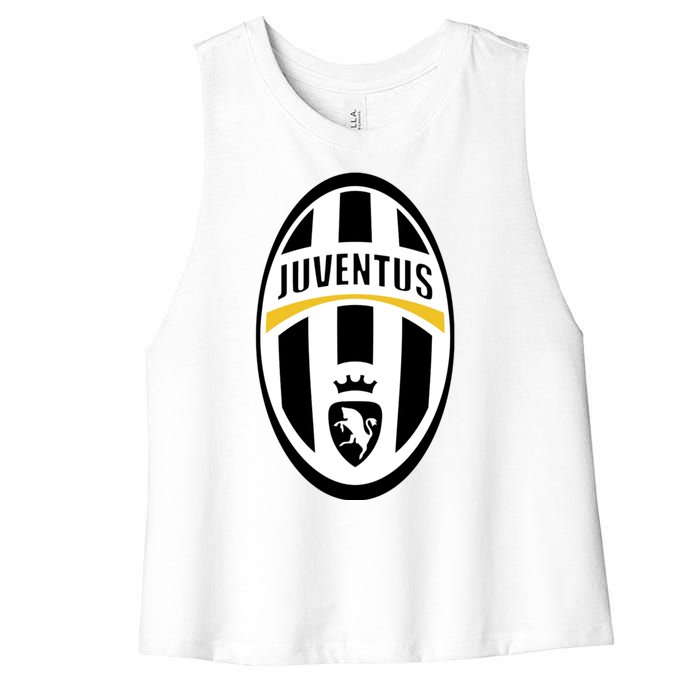 Juventus Sports Club Logo Women's Racerback Cropped Tank