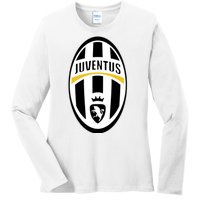 Juventus Sports Club Logo Ladies Long Sleeve Shirt