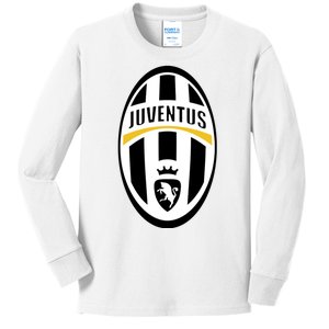 Juventus Sports Club Logo Kids Long Sleeve Shirt