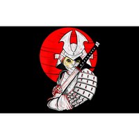 Japanese Samurai Cat Katana Japanese Bobtail Cat Anime Raglan Bumper Sticker