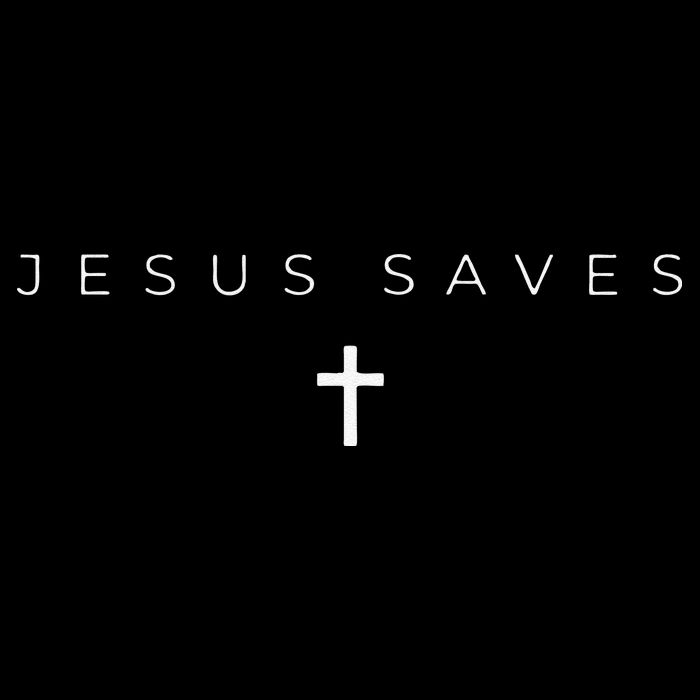 Jesus Saves Cross Subtle Christian Minimal Religious Faith Flatbill Hat