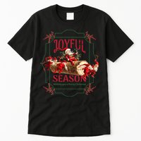 Joyful Season Christmas Season Santa And Elves Tall T-Shirt