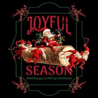 Joyful Season Christmas Season Santa And Elves Impact Tech Backpack