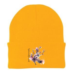 Japan Sakura Cherry Blossoms In Spring Gift Knit Cap Winter Beanie