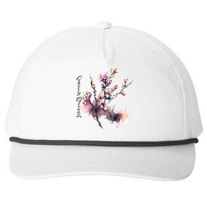 Japan Sakura Cherry Blossoms In Spring Gift Snapback Five-Panel Rope Hat