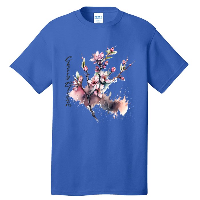 Japan Sakura Cherry Blossoms In Spring Gift Tall T-Shirt