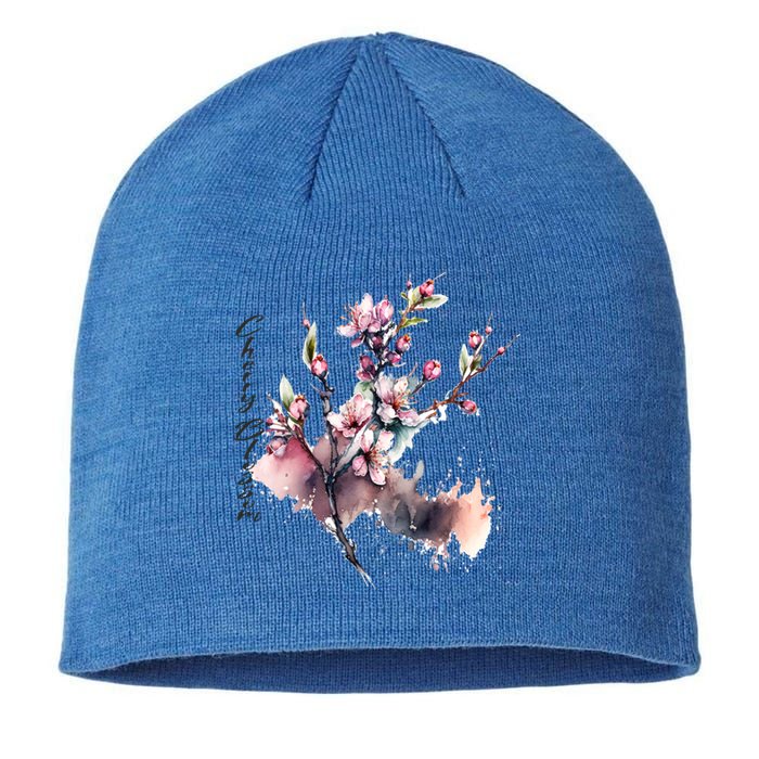 Japan Sakura Cherry Blossoms In Spring Gift Sustainable Beanie