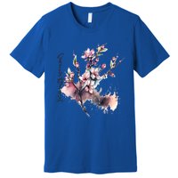 Japan Sakura Cherry Blossoms In Spring Gift Premium T-Shirt