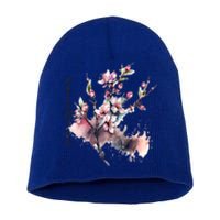 Japan Sakura Cherry Blossoms In Spring Gift Short Acrylic Beanie