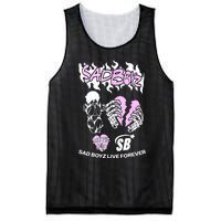 Junior Sadboyz Corridos Tumbados H Belicos Mexico Music Mesh Reversible Basketball Jersey Tank