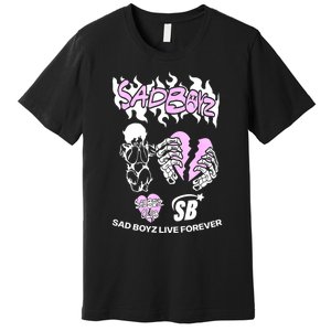 Junior Sadboyz Corridos Tumbados H Belicos Mexico Music Premium T-Shirt