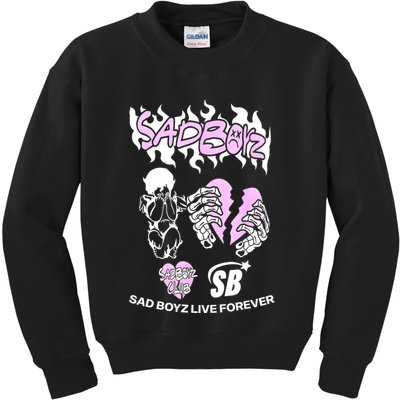 Junior Sadboyz Corridos Tumbados H Belicos Mexico Music Kids Sweatshirt
