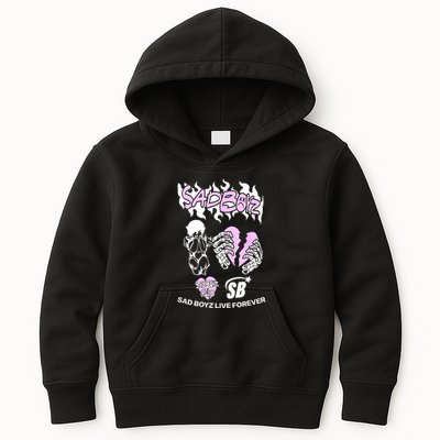 Junior Sadboyz Corridos Tumbados H Belicos Mexico Music Kids Hoodie