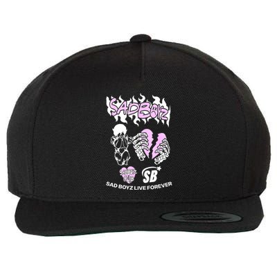 Junior Sadboyz Corridos Tumbados H Belicos Mexico Music Wool Snapback Cap