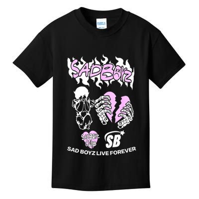 Junior Sadboyz Corridos Tumbados H Belicos Mexico Music Kids T-Shirt