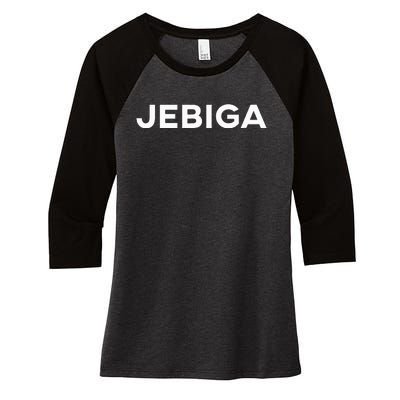 Jebiga Serbian Country Gift Women's Tri-Blend 3/4-Sleeve Raglan Shirt