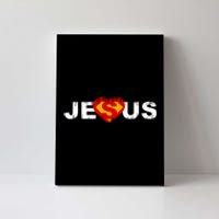 Jesus Superhero Christianity Canvas