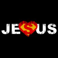 Jesus Superhero Christianity Baby Bodysuit