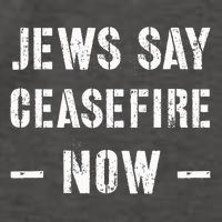 JEWS SAY CEASEFIRE NOW!  Vector Backpack