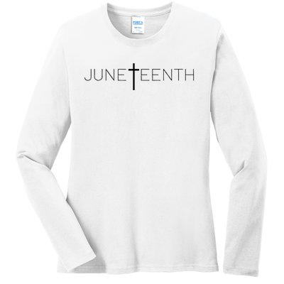 Juneteenth s Celebrate Juneteenth Juneteenth Tee Ladies Long Sleeve Shirt