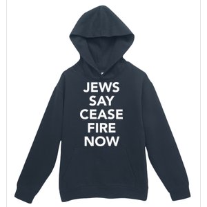 Jews Say Cease Fire Now Costume Urban Pullover Hoodie