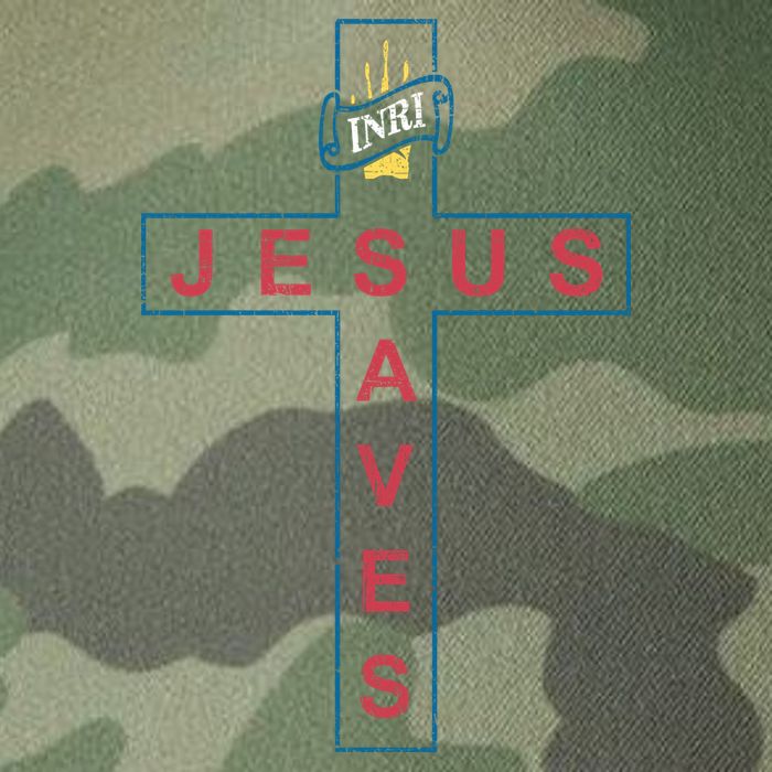 Jesus Saves Christian Slogan Cross Legacy Tie Dye Trucker Hat