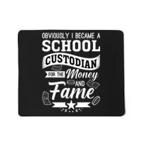 Janitor School Custodian School Janitor Funny Custodian Mousepad