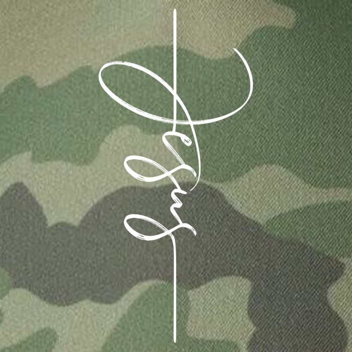 Jesus Signature Cross Script Christ Easter Legacy Tie Dye Trucker Hat