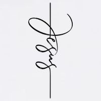 Jesus Signature Cross Script Christ Easter Garment-Dyed Sweatshirt