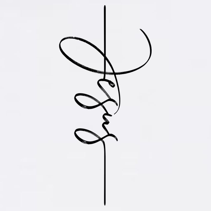 Jesus Signature Cross Script Christ Easter Garment-Dyed Sweatshirt