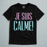 Je Suis Calme I Am Calm! T-Shirt