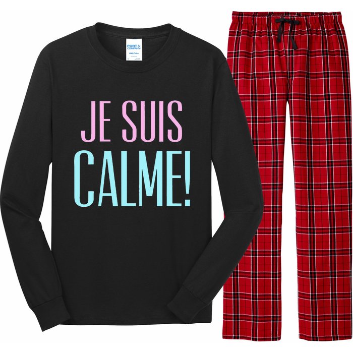 Je Suis Calme I Am Calm! Long Sleeve Pajama Set