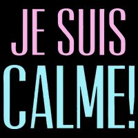 Je Suis Calme I Am Calm! Bag