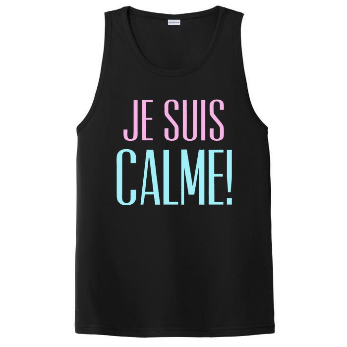 Je Suis Calme I Am Calm! PosiCharge Competitor Tank