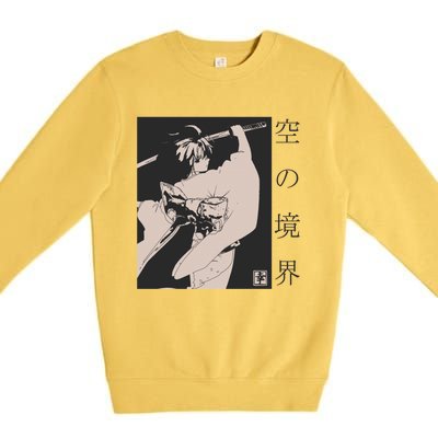 Japanese Samurai Copy Premium Crewneck Sweatshirt