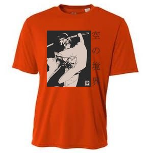 Japanese Samurai Copy Cooling Performance Crew T-Shirt