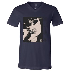 Japanese Samurai Copy V-Neck T-Shirt