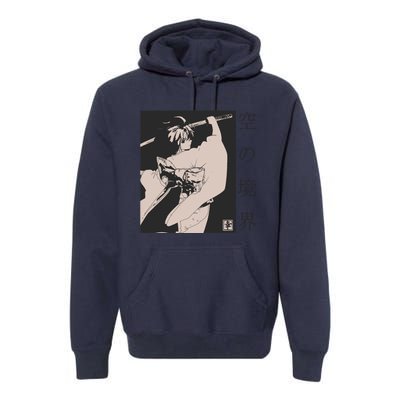 Japanese Samurai Copy Premium Hoodie