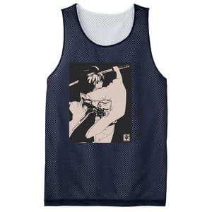 Japanese Samurai Copy Mesh Reversible Basketball Jersey Tank