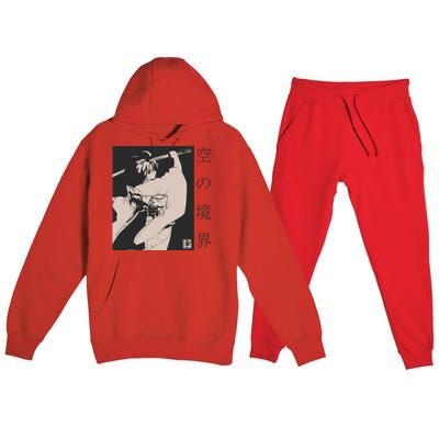 Japanese Samurai Copy Premium Hooded Sweatsuit Set