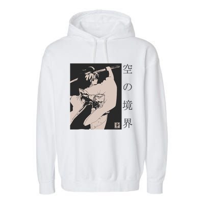 Japanese Samurai Copy Garment-Dyed Fleece Hoodie