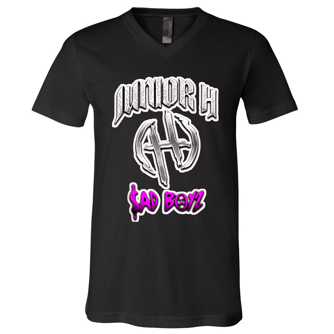 Junior Sadboyz Corridos Tumbados H Belicos Mexico Music V-Neck T-Shirt