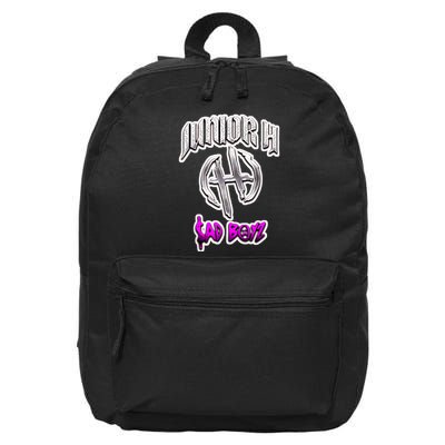 Junior Sadboyz Corridos Tumbados H Belicos Mexico Music 16 in Basic Backpack