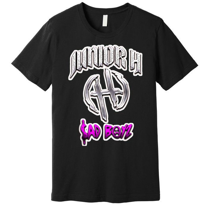 Junior Sadboyz Corridos Tumbados H Belicos Mexico Music Premium T-Shirt