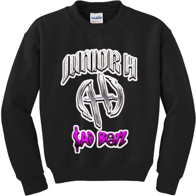 Junior Sadboyz Corridos Tumbados H Belicos Mexico Music Kids Sweatshirt
