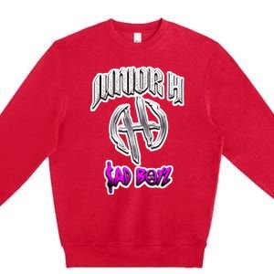 Junior Sadboyz Corridos Tumbados H Belicos Mexico Music Premium Crewneck Sweatshirt